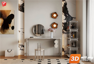 Dressing Table Skp Files 